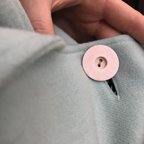 Vintage Mint Wool Blazer - Picture 4 of 4